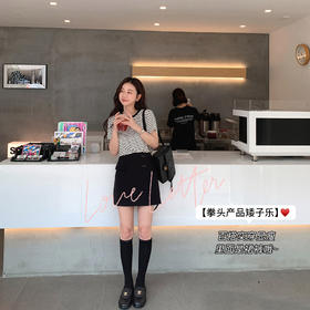 【金蘑菇菇 维他命小半裙】断码特价2件 不退不换~看好尺码，矮子乐裙裤！显高日常百搭a字高腰