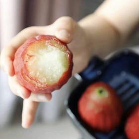 【大口黑标水果】海南农场 黑金刚莲雾 爽快脆甜