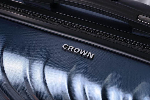 【加赠品】CROWN皇冠拉杆箱CF2017H蓝金20寸 商品图3