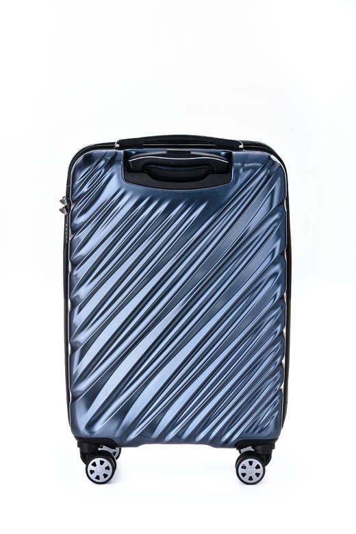 【加赠品】CROWN皇冠拉杆箱CF2017H蓝金20寸 商品图0