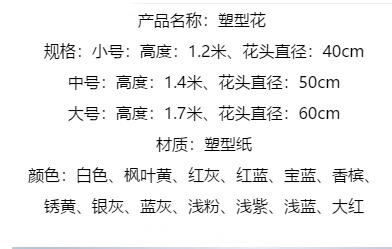 塑型花【运费自理】 商品图3
