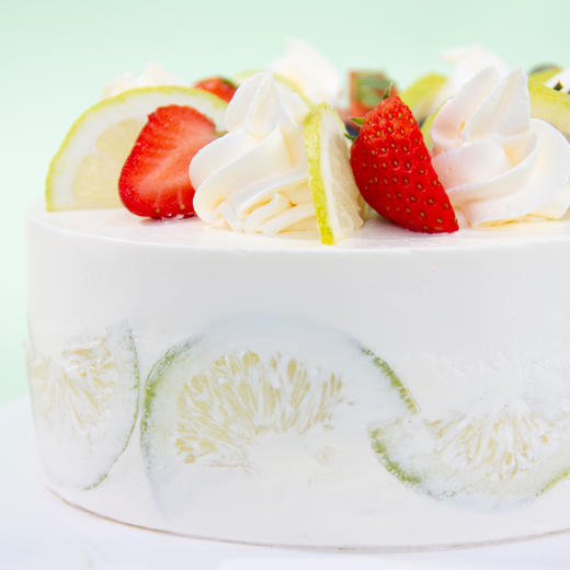 （咸味）奶油【春の柠语】- 新鲜水果+焦糖脆脆夹心，香水柠檬给蛋糕添色不少 商品图2