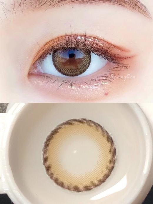 【中直径】SPRINGCON-茶漾甜棕14.2mm【0-800度 含525/575】【有货度数：750度】 商品图8