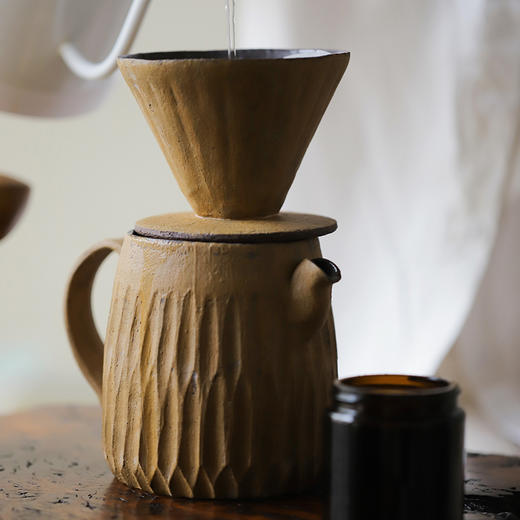 「中国 蟲」王宇文 化妆土系列 咖啡杯 马克杯 刻纹分享壶 商品图6