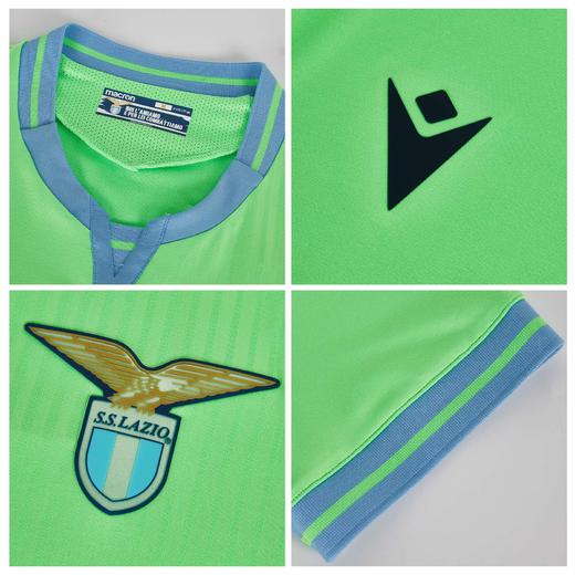 【送球员印号】SFS Macron正版 20-21拉齐奥客场球衣 球员版短袖足球服 58116279 商品图3