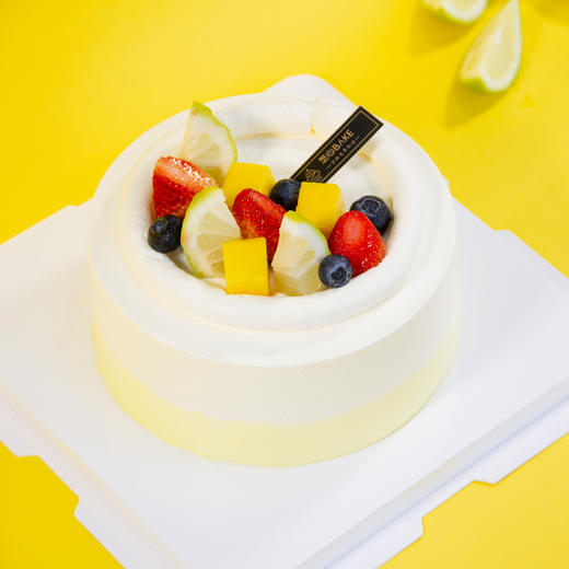 （咸味）奶油【秋の甜梦】- 新鲜水果+焦糖脆脆夹心，浅黄色更治愈哦~ 商品图1