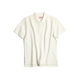 国棉壹厂/VR18A027/无侧缝超重磅珠地Polo衫VintageRepublic