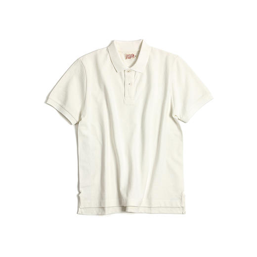 国棉壹厂/VR18A027/无侧缝超重磅珠地Polo衫VintageRepublic 商品图0