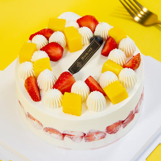 （咸味）奶油【夏の热烈】-新鲜水果+焦糖脆脆夹心，盐系的人气王进口动物奶油 商品图2