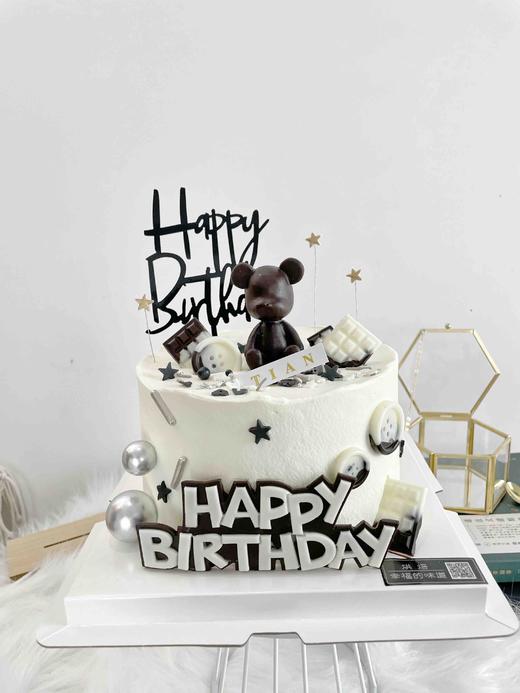 巧克力网红暴力熊，可与杯子蛋糕组合 商品图3