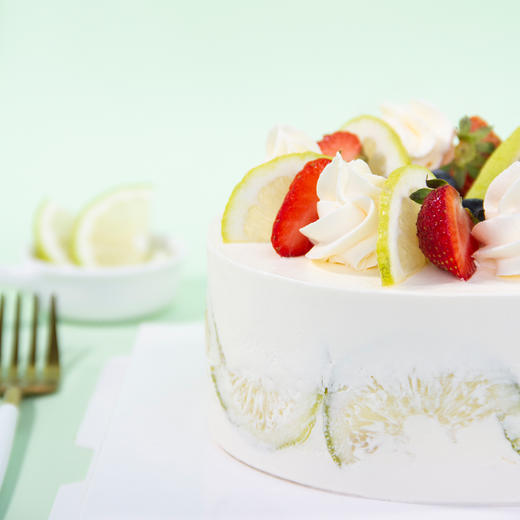 （咸味）奶油【春の柠语】- 新鲜水果+焦糖脆脆夹心，香水柠檬给蛋糕添色不少 商品图5