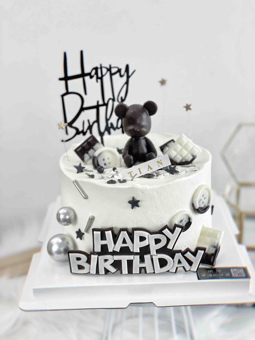 巧克力网红暴力熊，可与杯子蛋糕组合 商品图2