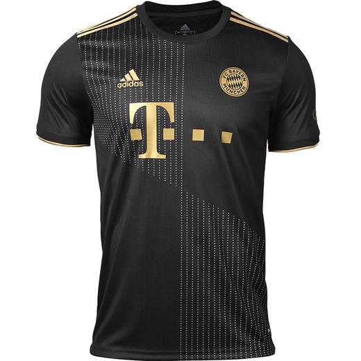 正品ADIDAS阿迪达斯21-22拜仁客场球迷版短袖球衣男GM5317 商品图4
