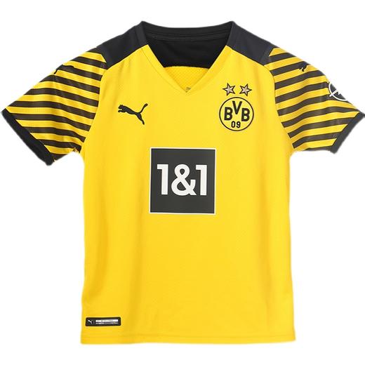 小李子PUMA/彪马21-22赛季多特蒙德主场童款短袖球衣男759038-01 商品图4