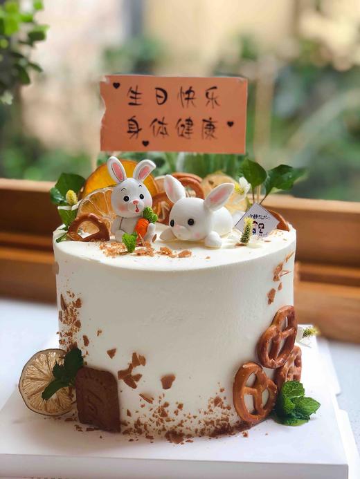 兔子奶油蛋糕 下单前请仔细阅读商品详情 商品图1