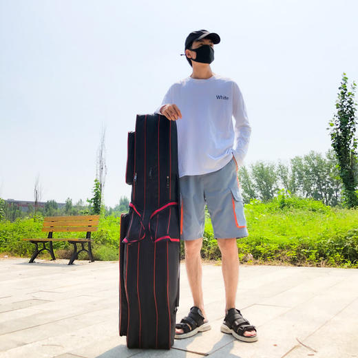 防水渔具包大肚包钓鱼包大容量海竿包多功能鱼竿包收纳包钓鱼用品 商品图8