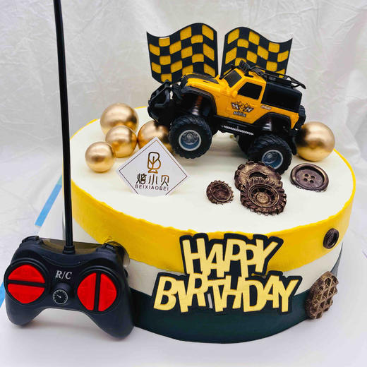 速度与激情—男士男孩赛车蛋糕 商品图0