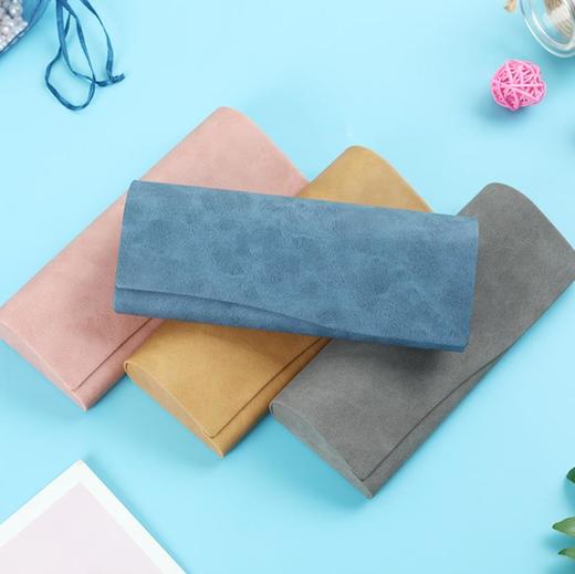 【眼镜盒】便携防压简约复古文艺镜眼镜盒 商品图1