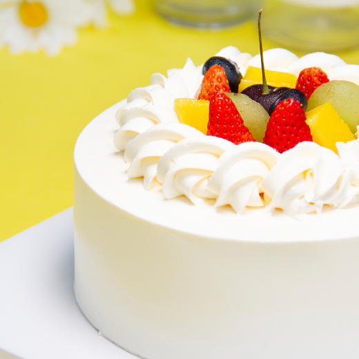 （咸味）奶油【春の暖阳】-新鲜水果+焦糖脆脆夹心，最简单的配色，最治愈的口感 商品图3