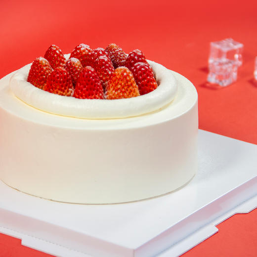 （咸味）动物奶油【冬の余晖】- 新鲜水果+焦糖脆脆夹心（11月——2月正值草莓，这时候的很好吃哦，其他时间购买草莓蛋糕会偏酸哦 ） 商品图6