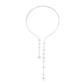 【授权产品】APM Monaco个性开口项圈女 choker仙气星月设计锁骨项链星星吊坠