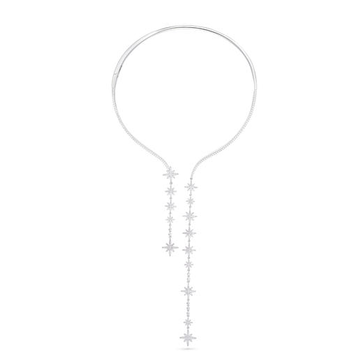 【授权产品】APM Monaco个性开口项圈女 choker仙气星月设计锁骨项链星星吊坠 商品图0