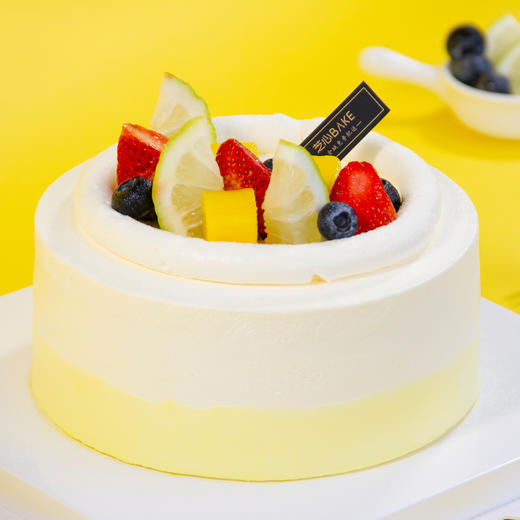 （咸味）奶油【秋の甜梦】- 新鲜水果+焦糖脆脆夹心，浅黄色更治愈哦~ 商品图2