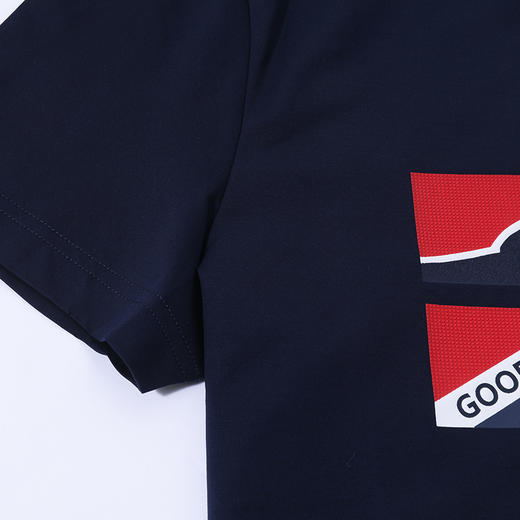 GOOD LUCK /德鲨海洋风圆领微弹舒适短袖T恤LY03570 商品图8