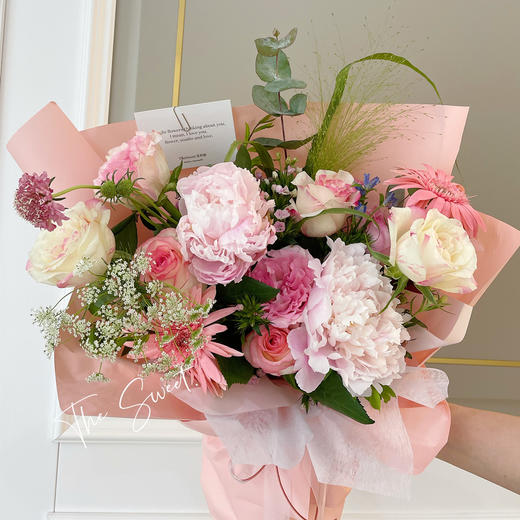  夏日粉色混合 · 花束 商品图0