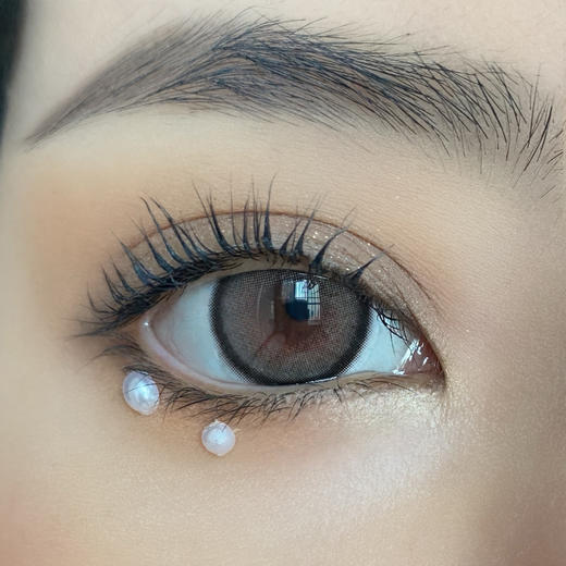 黑糖小丸子 14.5 灵动绝美大直径 减龄满分 半年抛 含硅水凝胶 allecon 有同款日抛月抛 商品图4