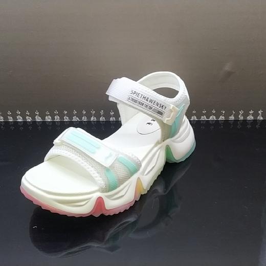 lfgj jeans BJ808 夏季炫酷运动彩虹鞋底凉鞋 商品图6