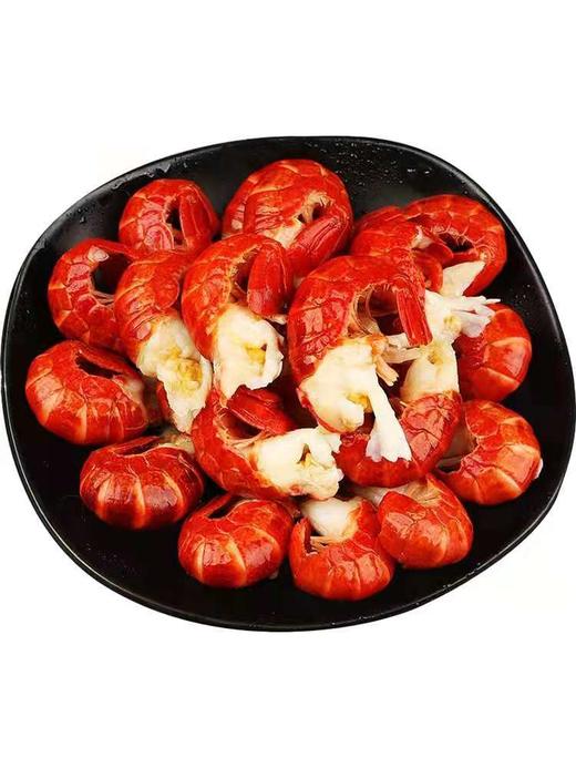 【顺丰包邮】小龙虾龙虾尾------新鲜无冰衣一级龙虾尾250克*4包 商品图0