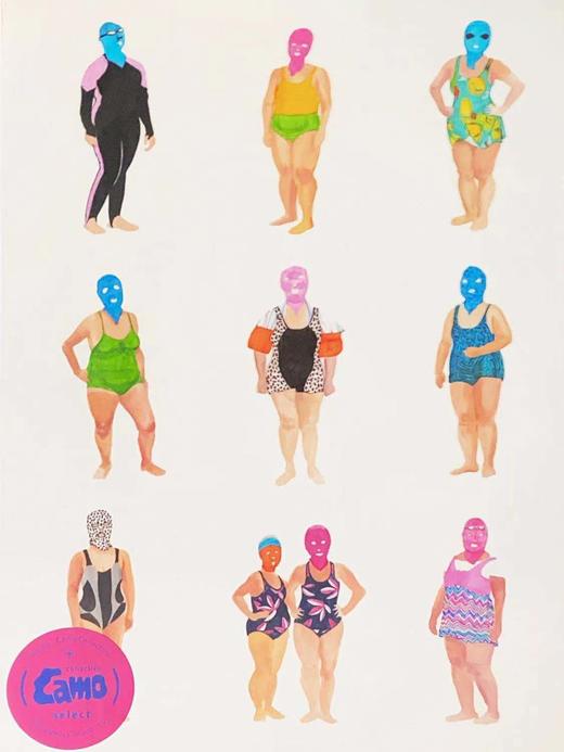 camo 『青岛大妈1』微喷 商品图1