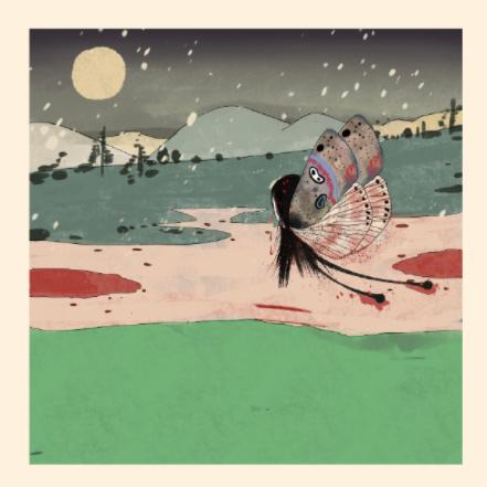 捏泥巴巴丨蝴蝶夫人poster04｜方形插画 商品图0