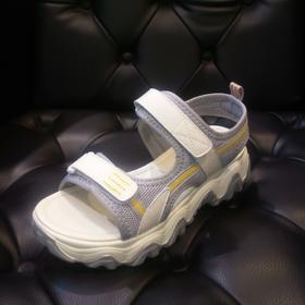 lfgj jeans BB112休闲舒适牛皮/网面凉鞋