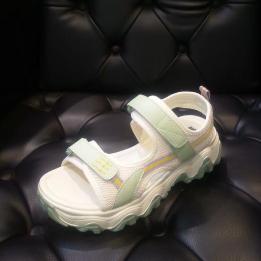 lfgj jeans BB112休闲舒适牛皮/网面凉鞋 商品图6