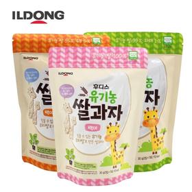 日东福德食小鹿米饼 韩国原装进口婴幼儿童零食8月龄+