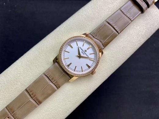 江诗丹顿 传袭薄系列-Vacheron Constantin 专为女神打造的，奢华时尚，采用进口316钢表壳，搭配原装进口9015机芯（0返修） 商品图13