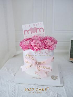 1027CAKE |  康乃馨鲜花 温柔粉色系