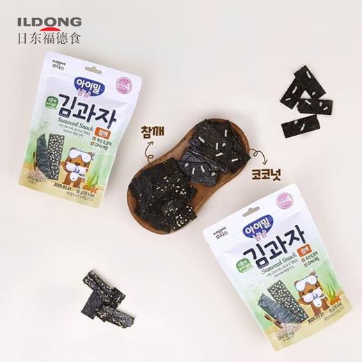 【4袋装】日东福德食海苔脆【2种口味】 韩国原装进口 宝宝零食 商品图3