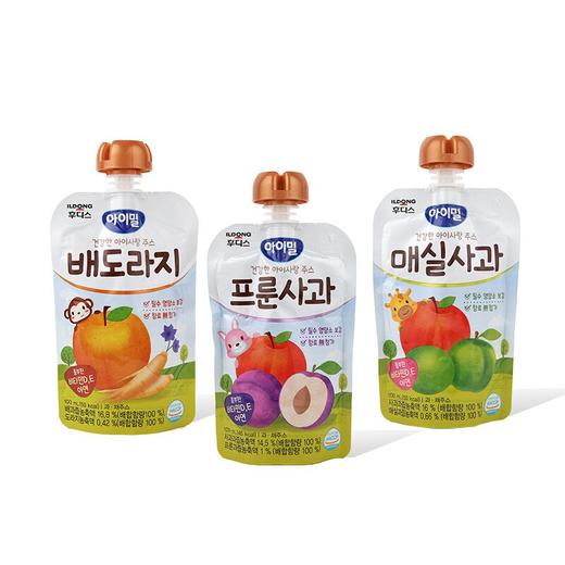 日东福德食果汁 3种口味宝宝零食辅食100g袋 商品图8