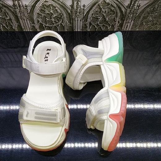 lfgj jeans BJ808 夏季炫酷运动彩虹鞋底凉鞋 商品图2