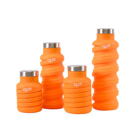 【已下架】积分购 | 美国queBottle可伸缩环保硅胶时尚水杯355ML （不支持无理由退换）[福利品]