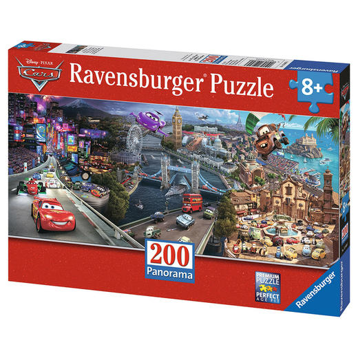 Ravensburger拼图迪斯尼系列?赛车总动员200片126453 商品图0