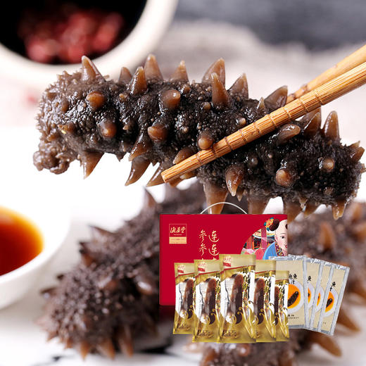 即食一代海参  50g/60g/70g/100g  买10送10，买20送20…鲍汁一配一 商品图1