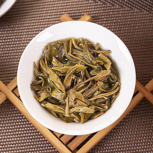 普洱茶丨中茶普洱茶 2021年经典印级大红印普洱生茶357g 中粮茶叶 商品图4