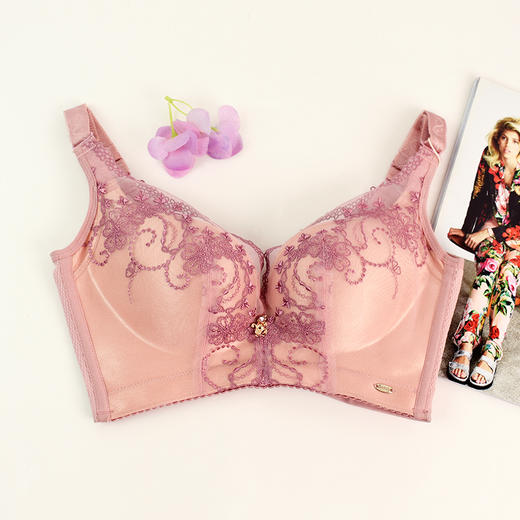 【秒杀品不退不换】皇家丽美调整型聚拢无钢圈文胸小胸显大厚杯内衣WW1803-3 商品图0