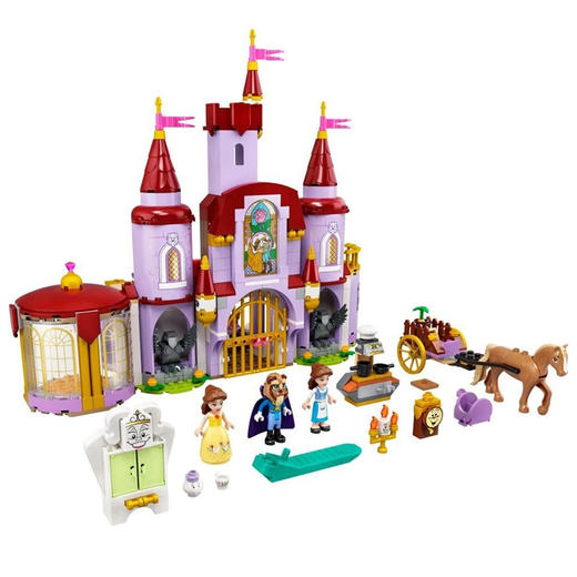 乐高 美女和野兽的城堡43196 商品图4