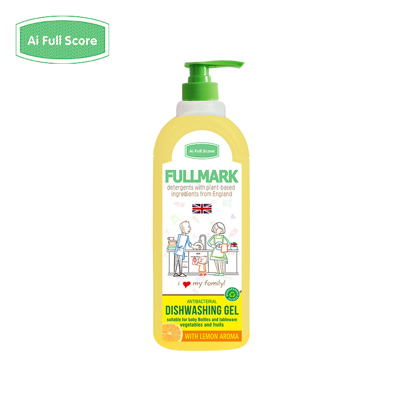 【英国条码】Ai Full Score奶瓶果蔬餐具清洁剂1000ml婴儿玩具清洗液宝宝儿童餐具清洗剂1L