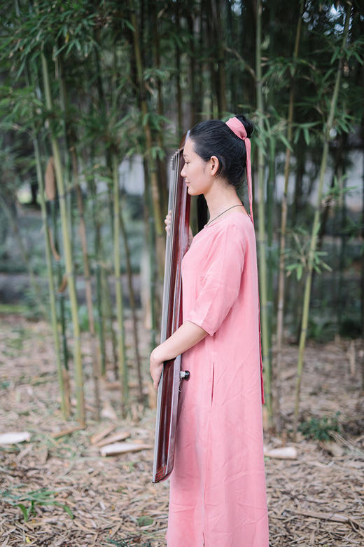 夏原创女装连衣裙中国风连衣裙新款宽松文艺复古PZ-15 商品图1